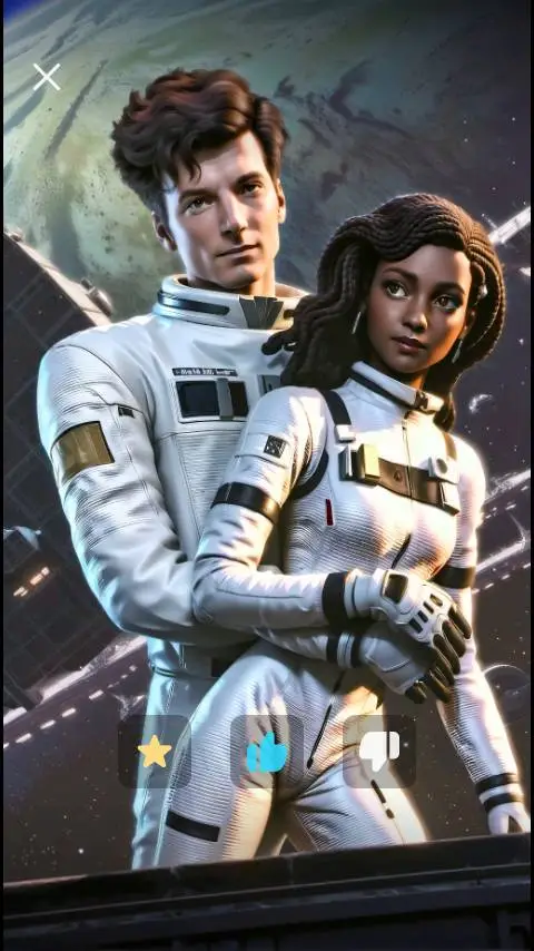ai character: Araby & Amber  background
