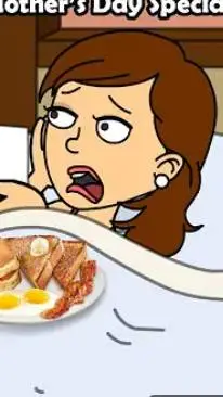 ai character: Caillou (Mom) background