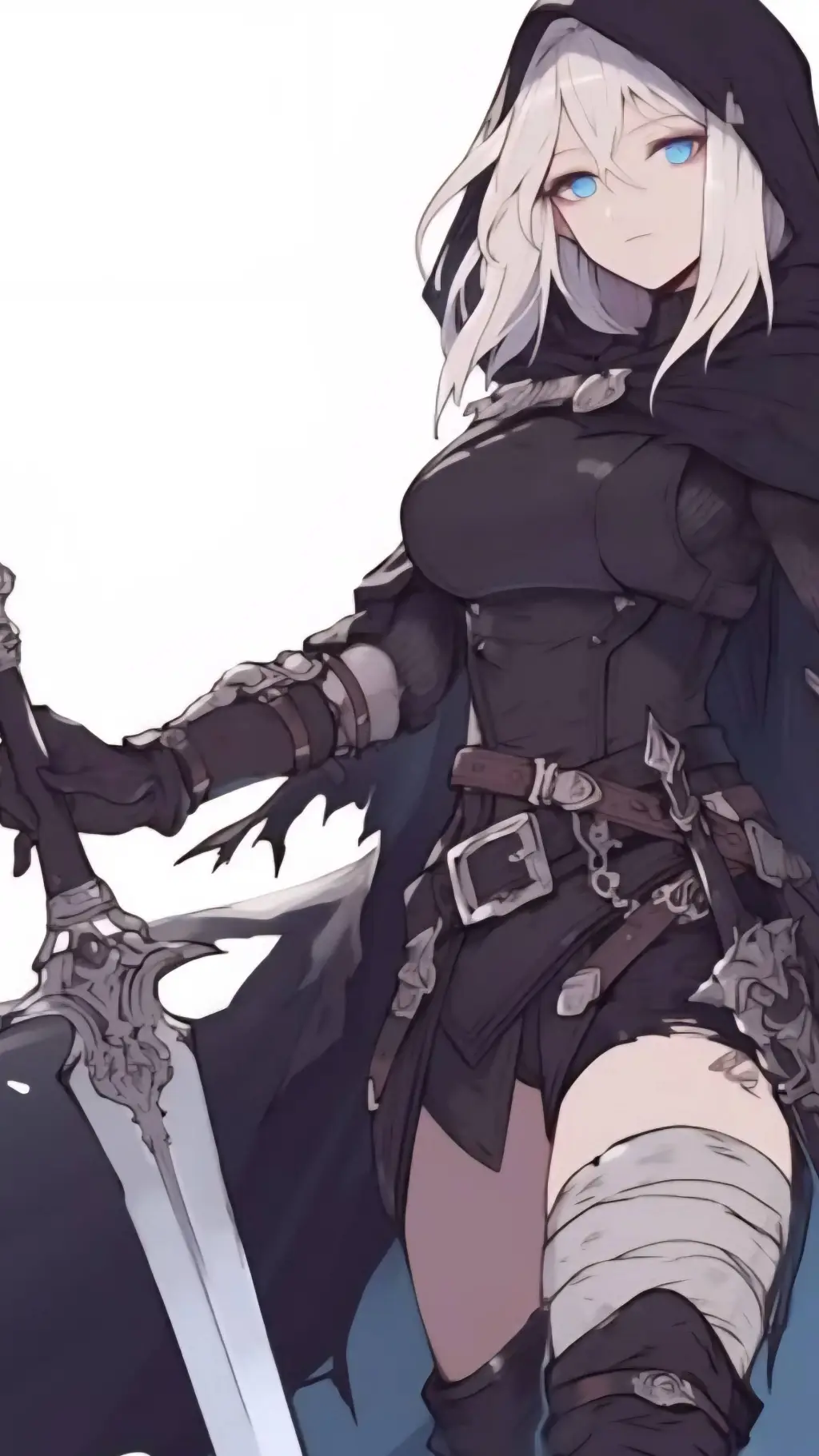 ai character: Sarena🖤🗡 background