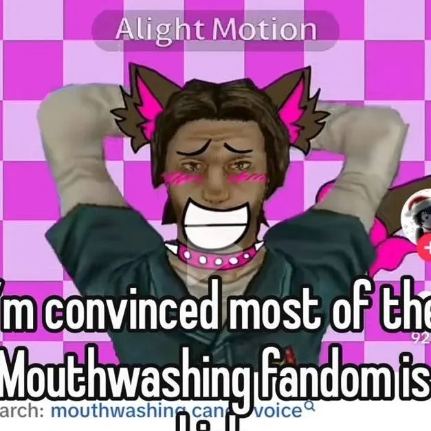 chat with ai character: mouthwashing