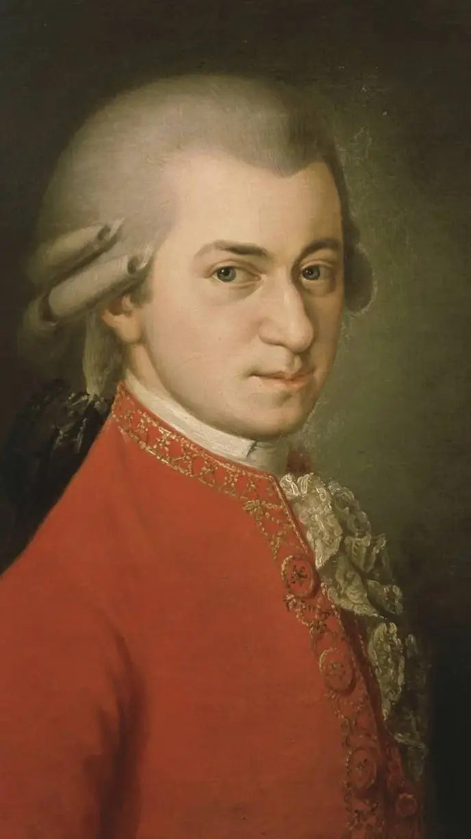 ai character: Mozart background
