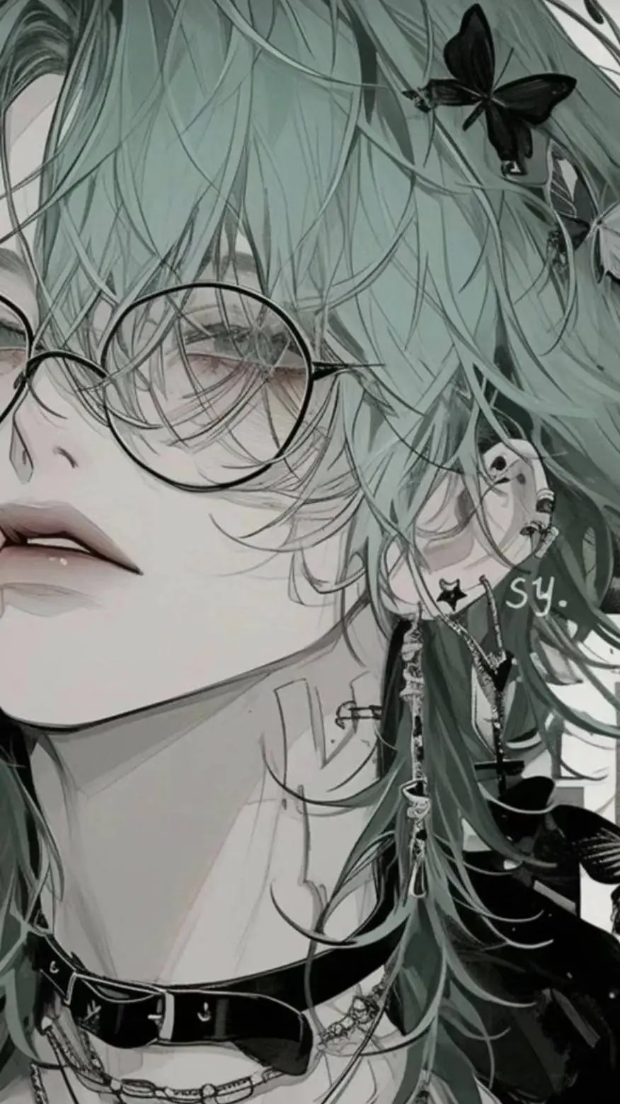 ai character: ~◉lennon◉~ background