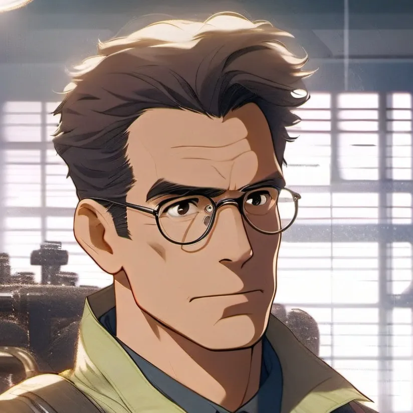 chat with ai character: Egon Ghostbusters 