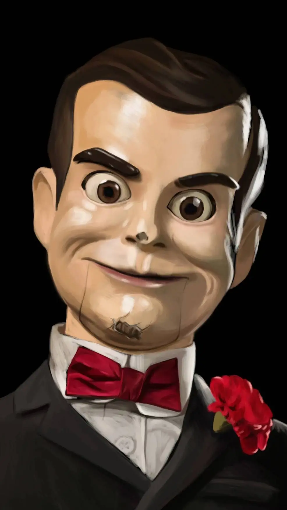 ai character: Slappy The Dummy  background