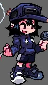 ai character: vs Cassette Girl  background