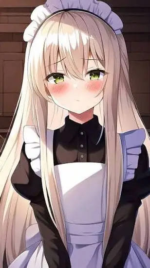 ai character: Maid. background