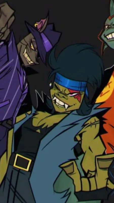 ai character: The mud dogs  background