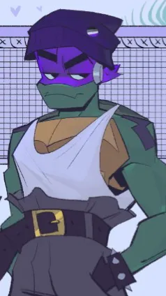 ai character: Donnie  background