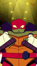 ai character: ￼Silly Raph  background