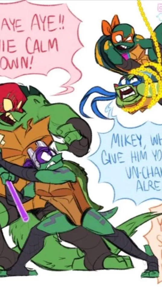 ai character: Tmnt  background