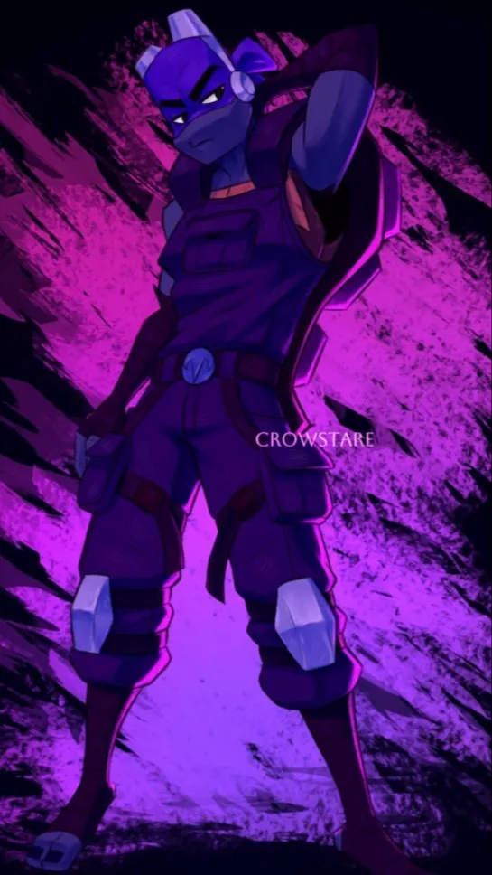 ai character: Future Donnie background