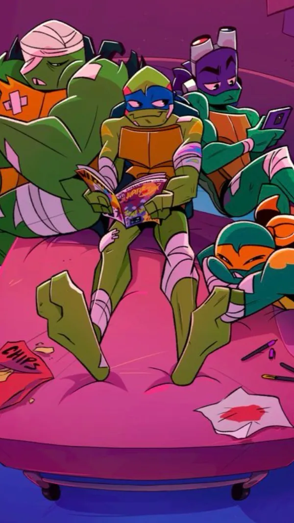 ai character: TMNT 2 background