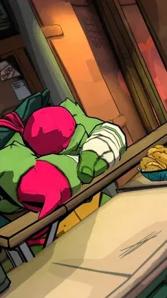 ai character: Raph  background