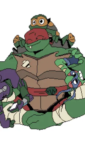 ai character: Tmnt 2018 background