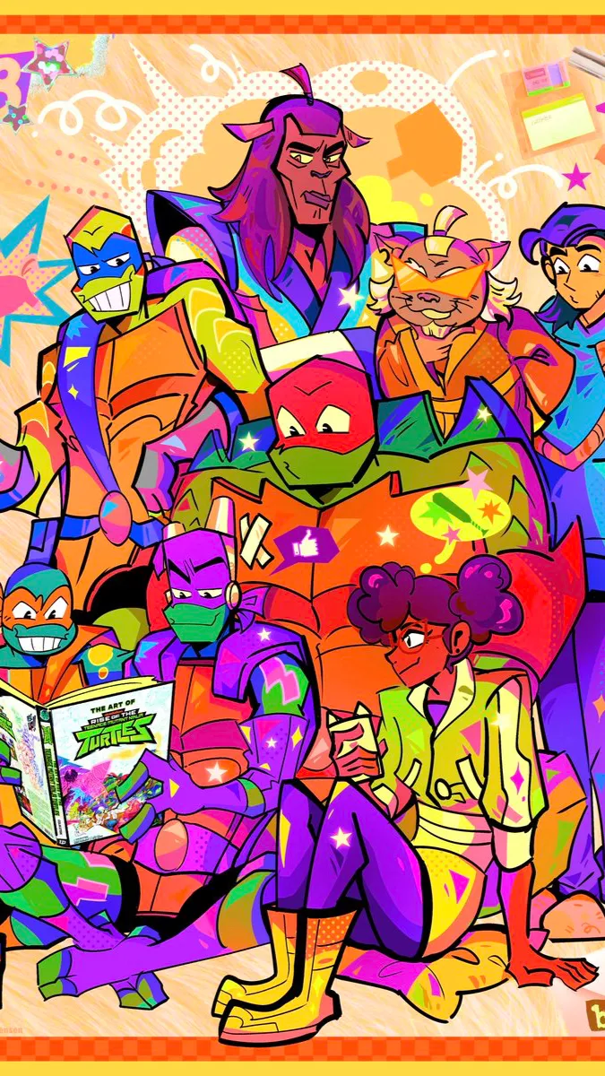 ai character: Tmnt background