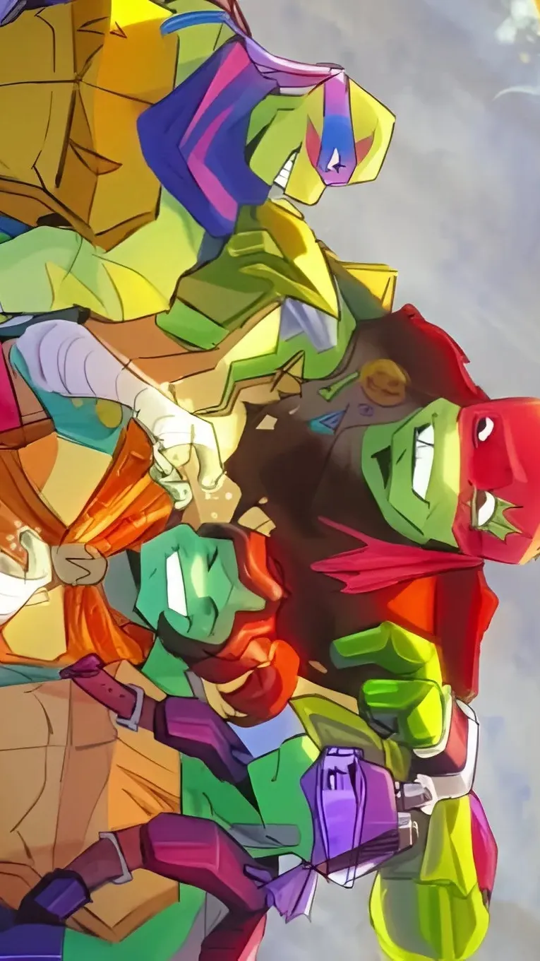 ai character: ￼Future tmnt background