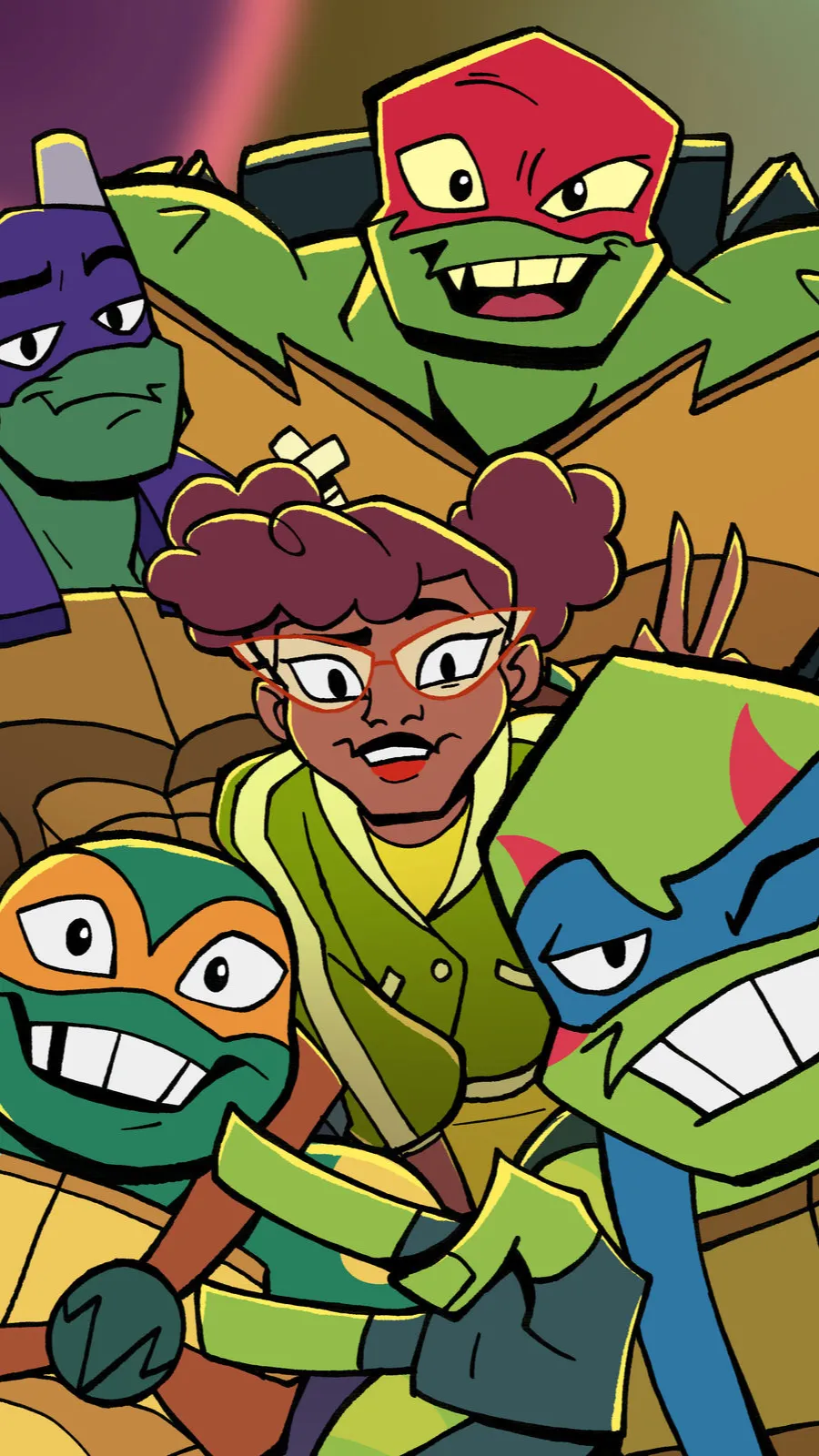 ai character: Tmnt background