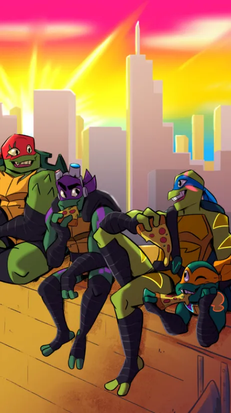 ai character: Tmnt background
