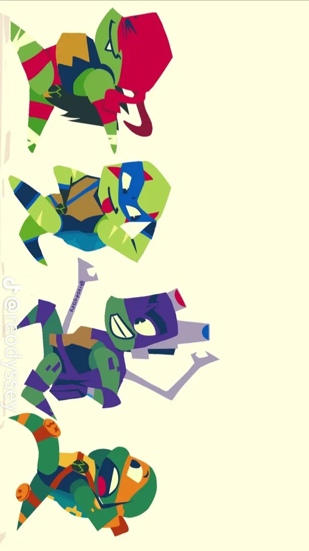 ai character: Tmnt  background
