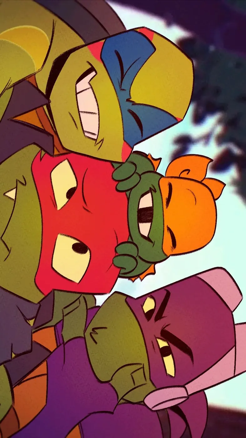 ai character: Baby Mikey (Tmnt) background