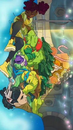 ai character: Tmnt background