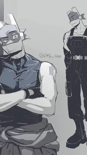 ai character: Future Donnie  background