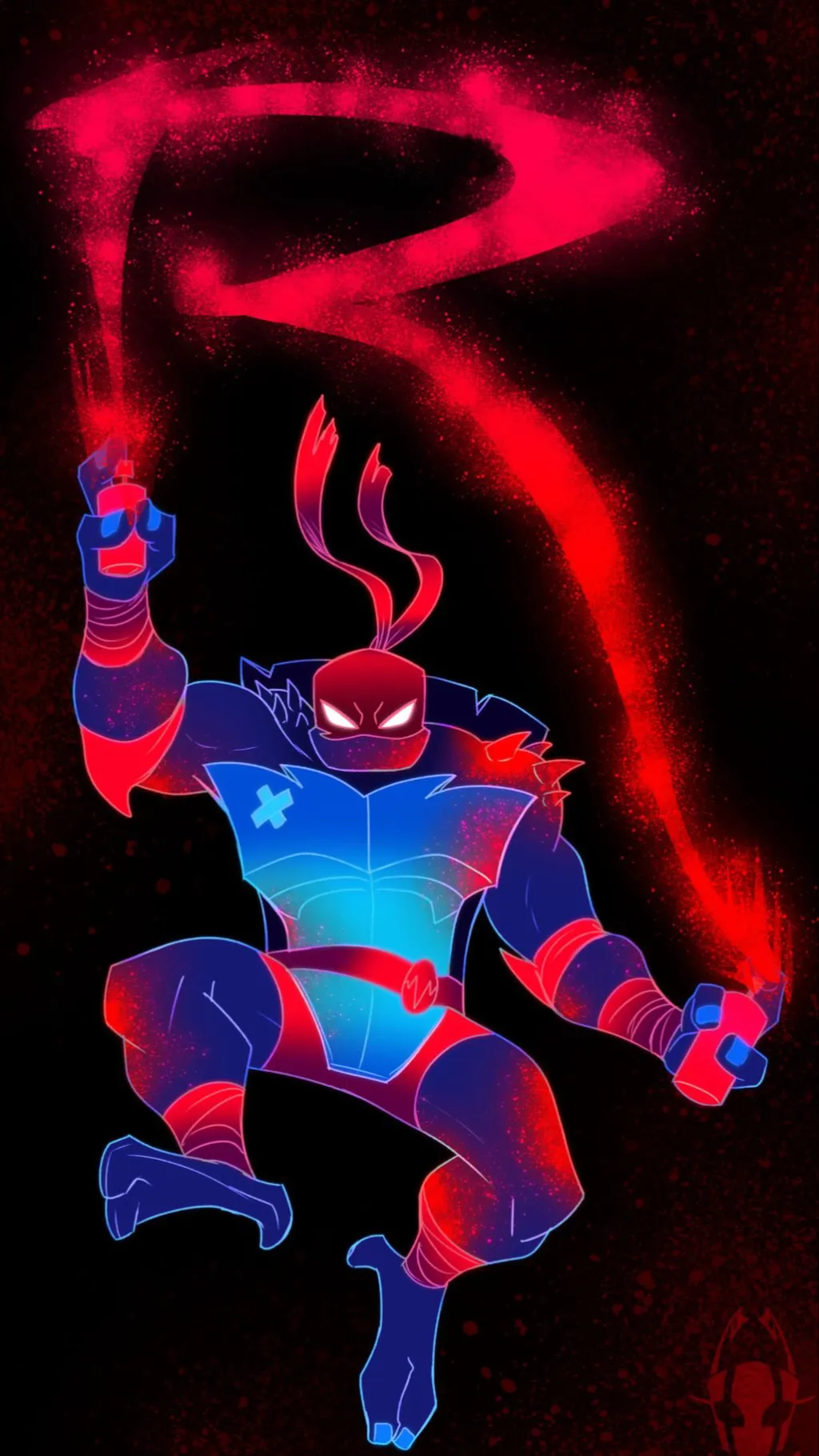 ai character: Raph background