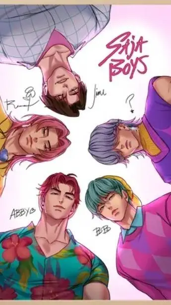 ai character: Saja boys  background