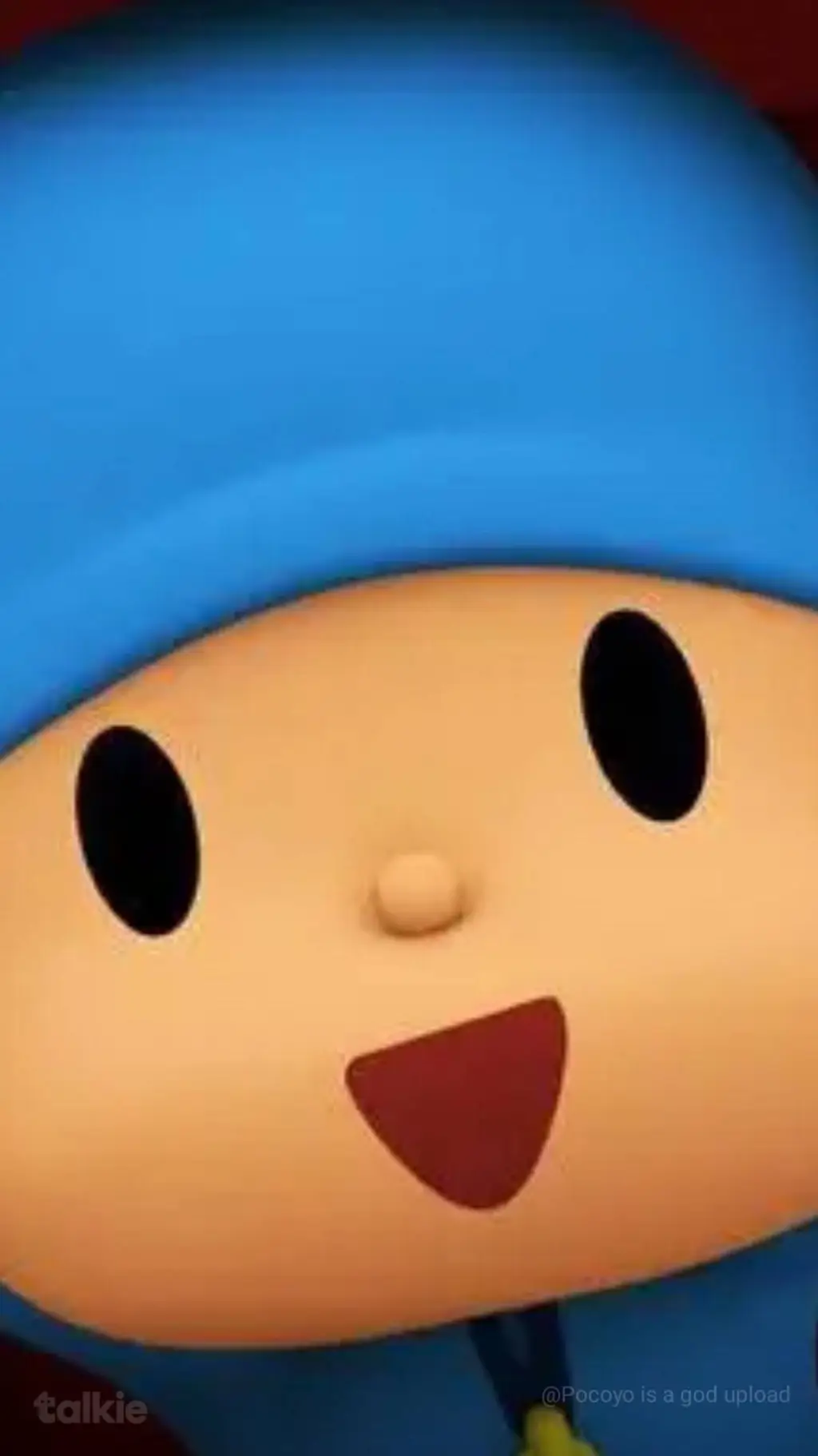 ai character: pocoyo x TADC  background
