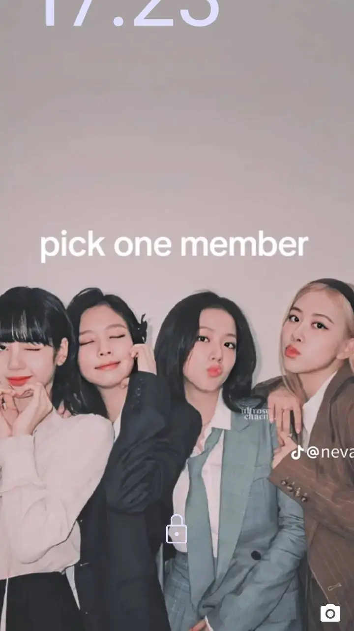 ai character: black pink 🖤🩷 background