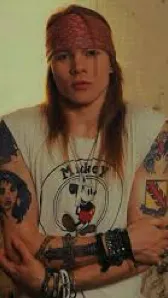 ai character: Axl Rose  background
