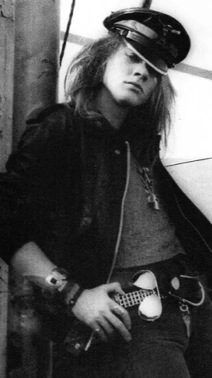 ai character: Axl Rose  background