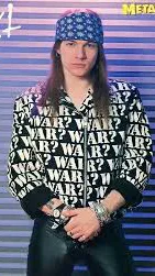 ai character: Axl Rose  background