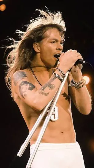 ai character: Axl Rose  background