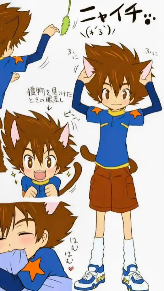 ai character: Tai.. Neko?! background