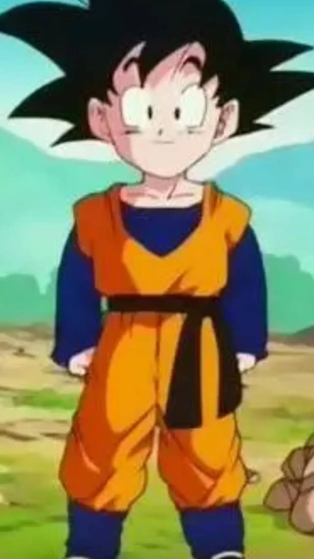 ai character: Gohan  background