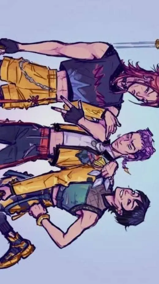 ai character: KDH genderswap au background