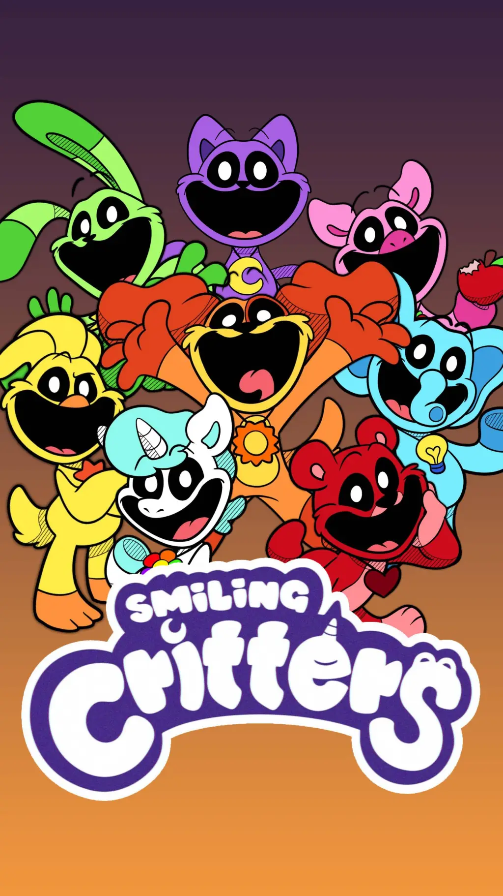 ai character: Smiling Critters!  background