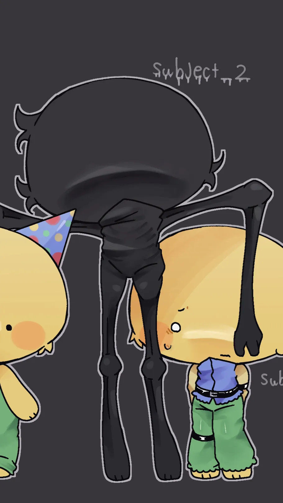 ai character: Party.exe background