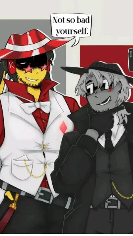 ai character: Doublefedora 🎲 background