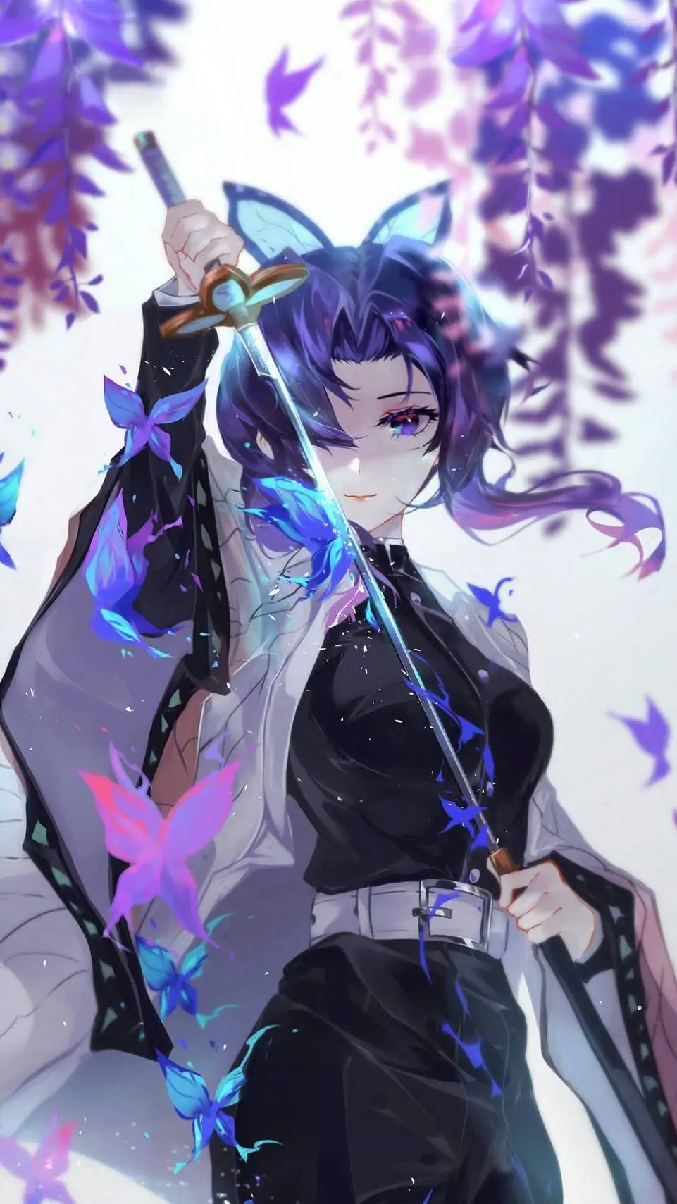 ai character: Shinobu Kocho  background