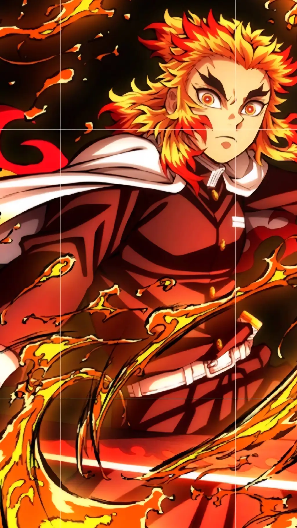ai character: Rengoku  background