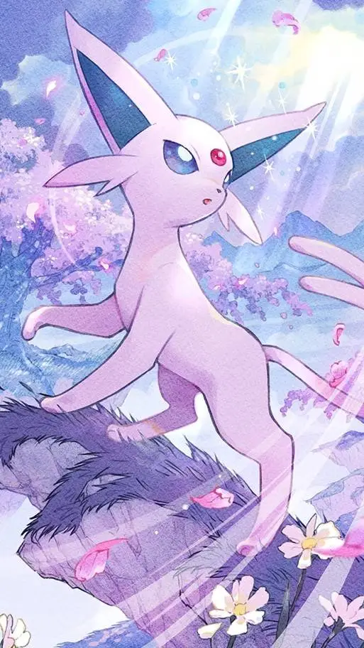 ai character: Espeon background