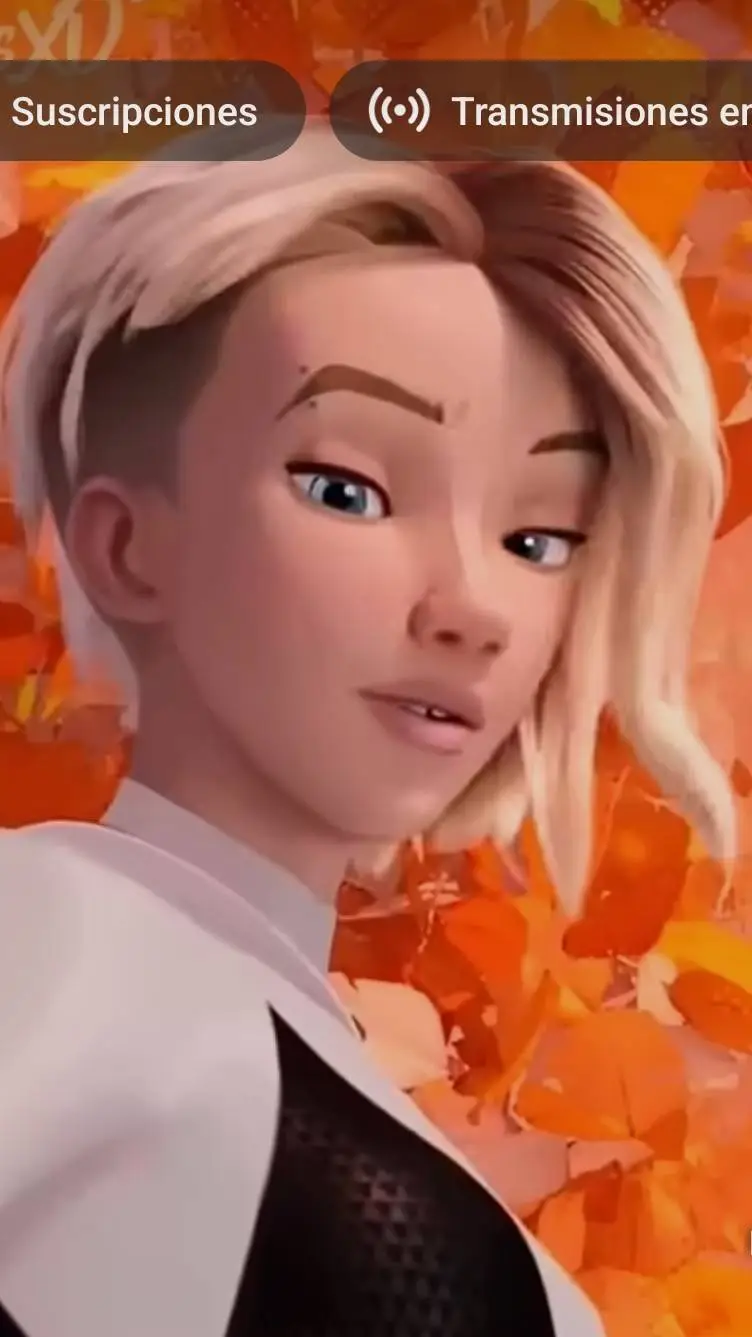 ai character: gwen stacy background