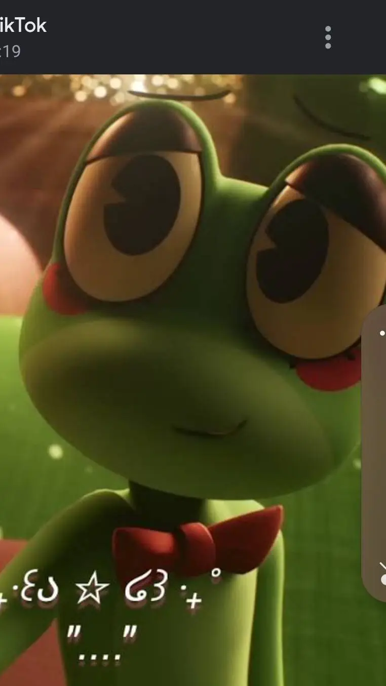 ai character: ribbit (tadc) background