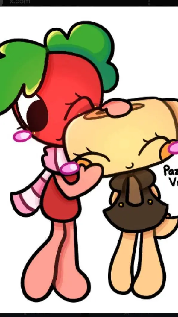 ai character: 🐚BerryFossil🍓 background