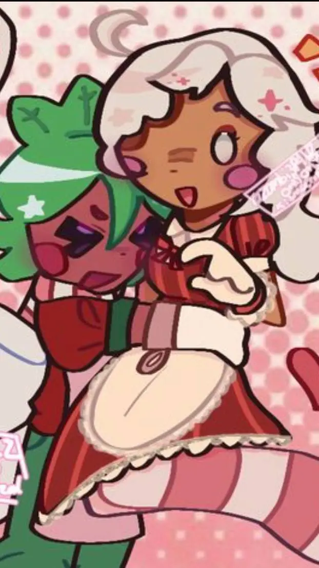 ai character: ❤StrawberryCookie🍬 background