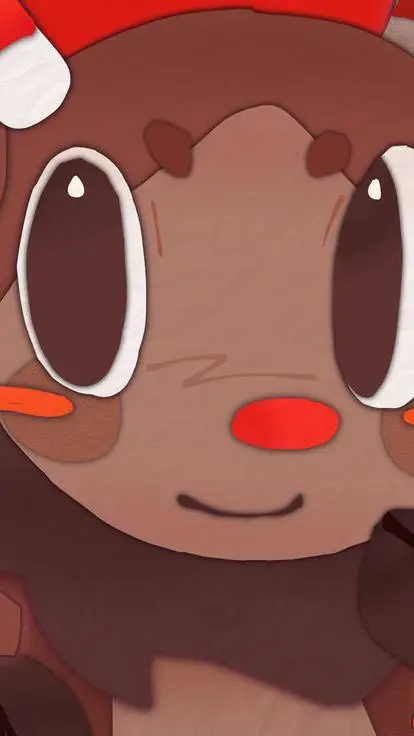 ai character: ☃️Rudie❄ background