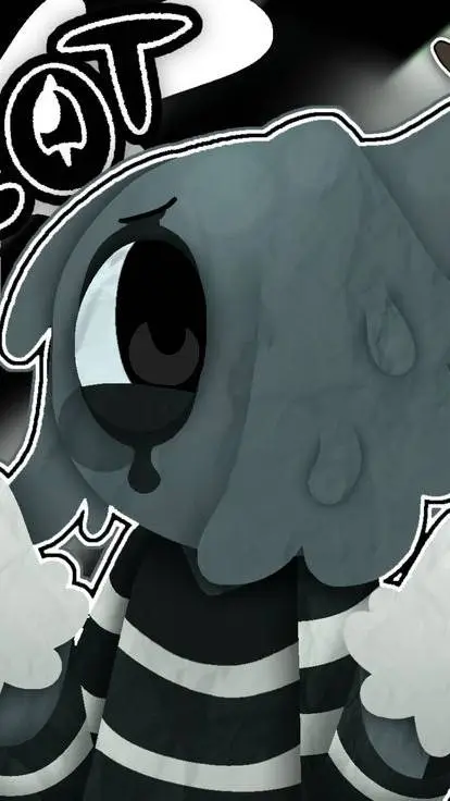 ai character: ⬛⬜★Blot!★⬜⬛ background