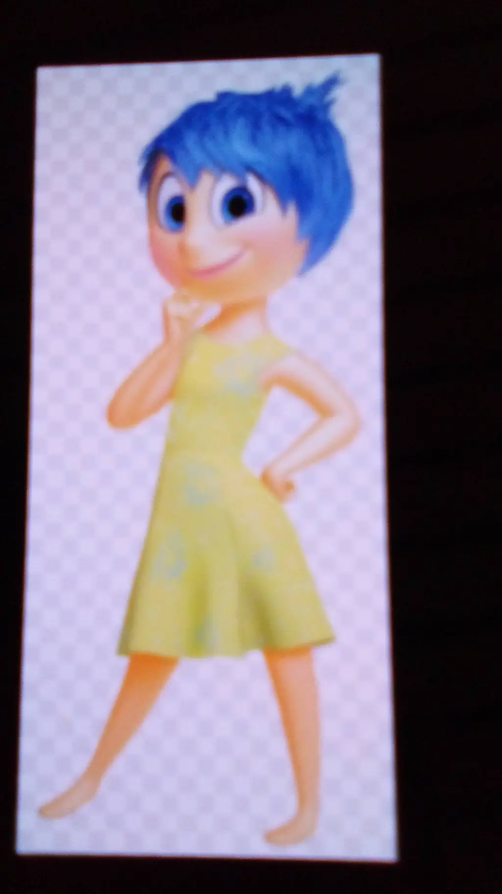 ai character: joy background
